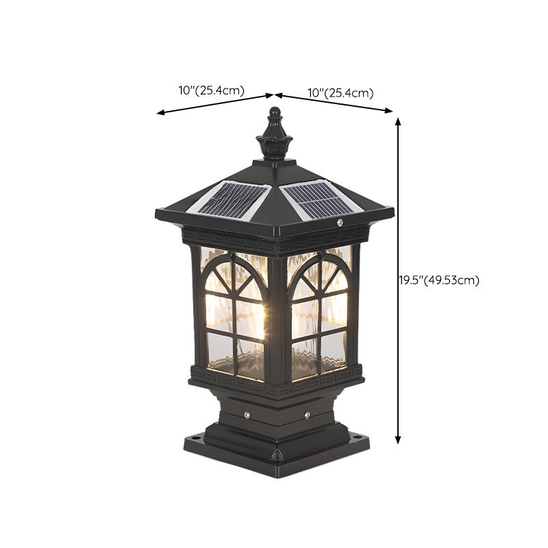 Ray Lumière Solaire Extérieure Métal Classique - Neutralighting