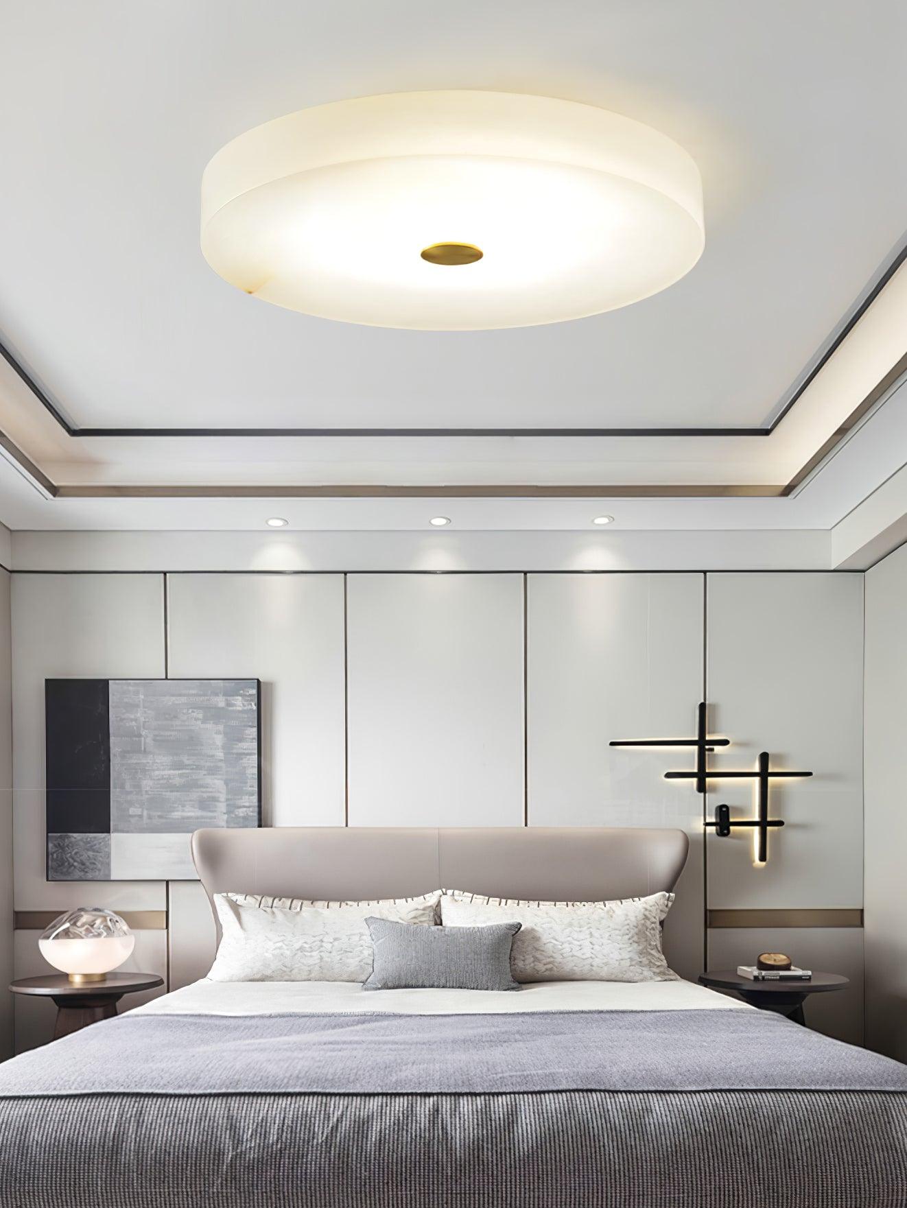 Olaean Alabaster Ceiling Light - Neutralighting
