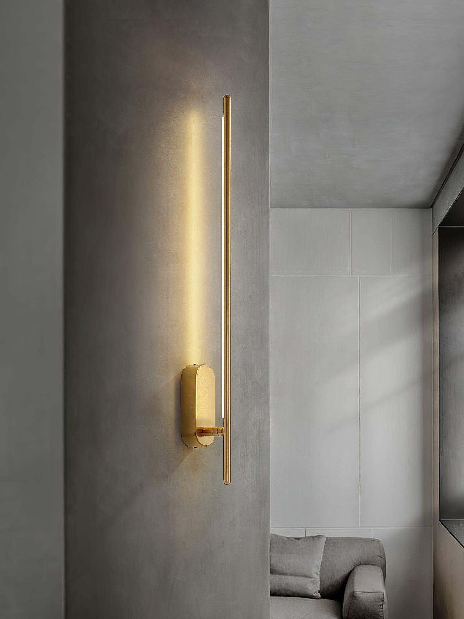 Marissa Applique Murale Bâton Laiton - Neutralighting