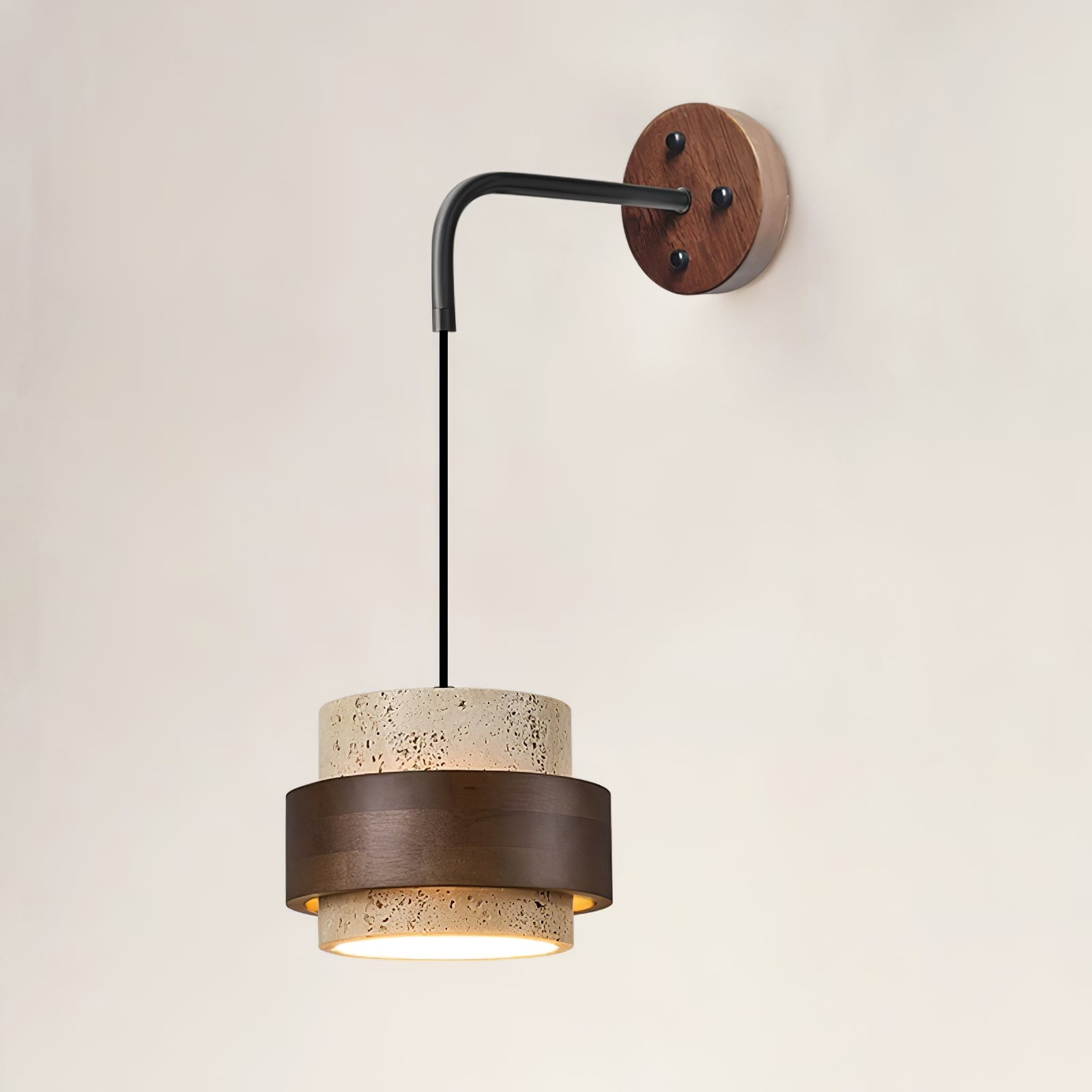 Alva Applique Murale en Travertin - Neutralighting