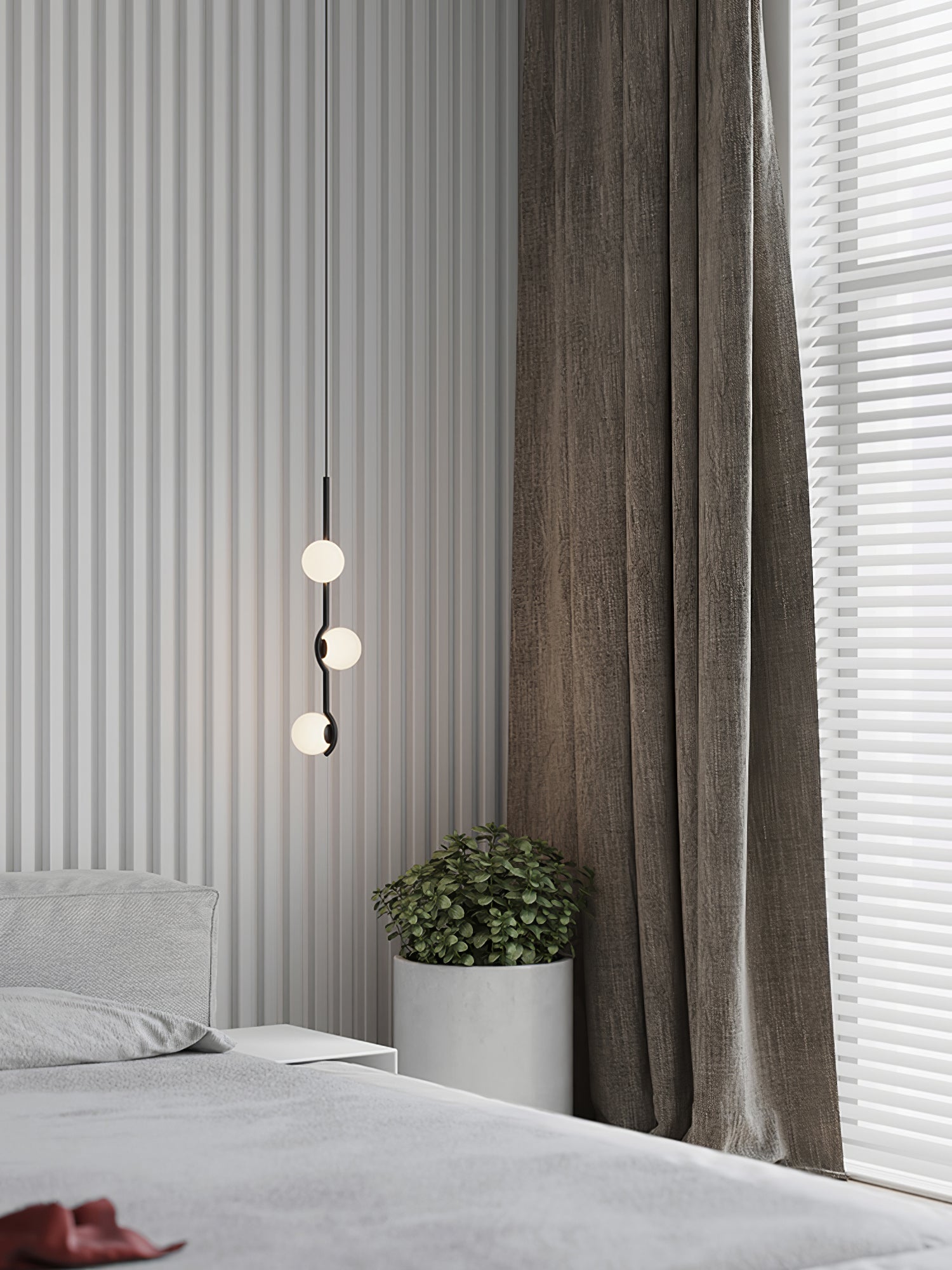Fayno White Globe Chandelier - Neutralighting