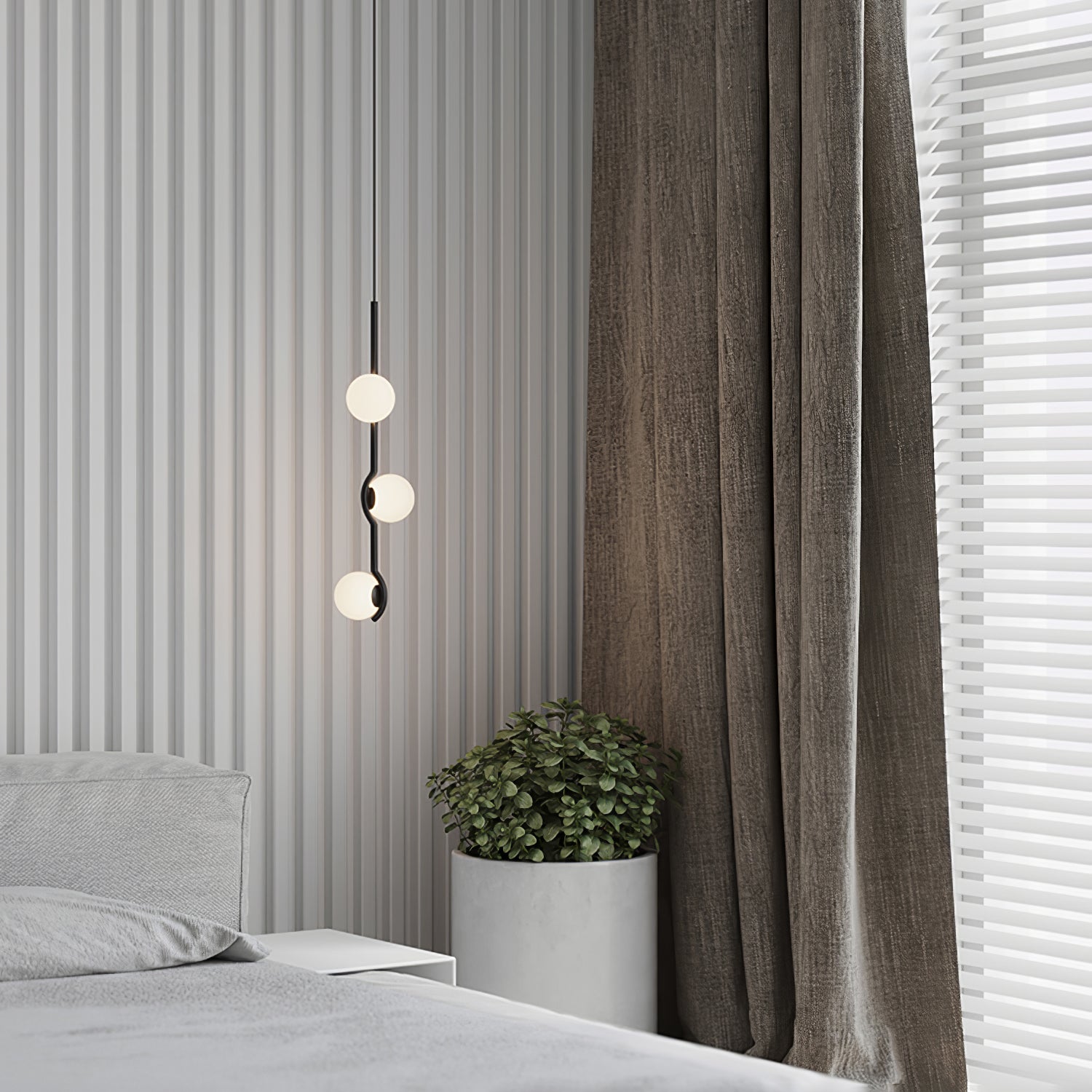 Fayno White Globe Chandelier - Neutralighting