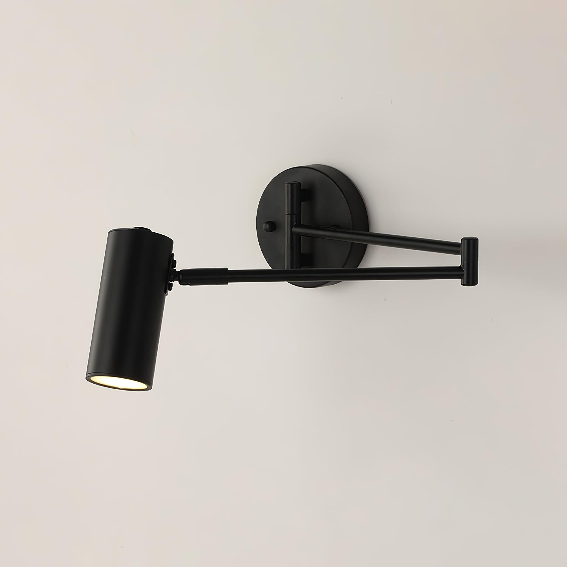 Lustra Wall Sconce Brass Swing Arm Adjustable - Letslighting
