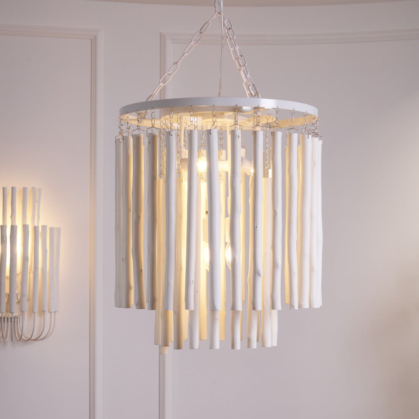 Nyphaiel Postmodern Luxury Wood Chandelier - Letslighting
