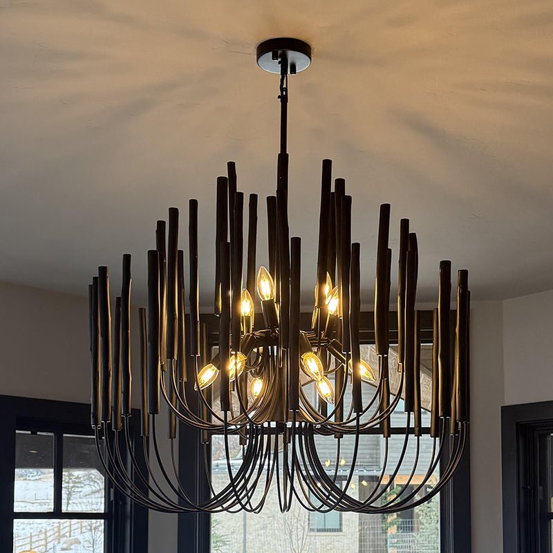 Nyphaiel Postmodern Luxury Wood Chandelier - Letslighting