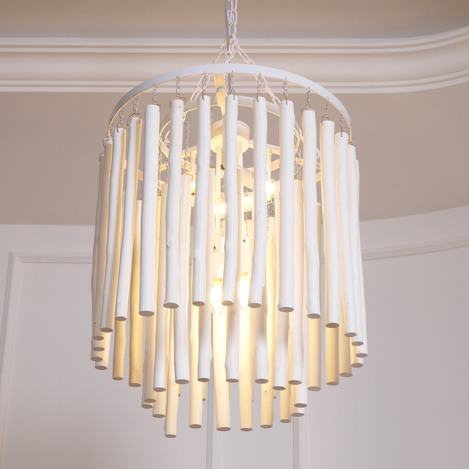 Nyphaiel Postmodern Luxury Wood Chandelier - Letslighting
