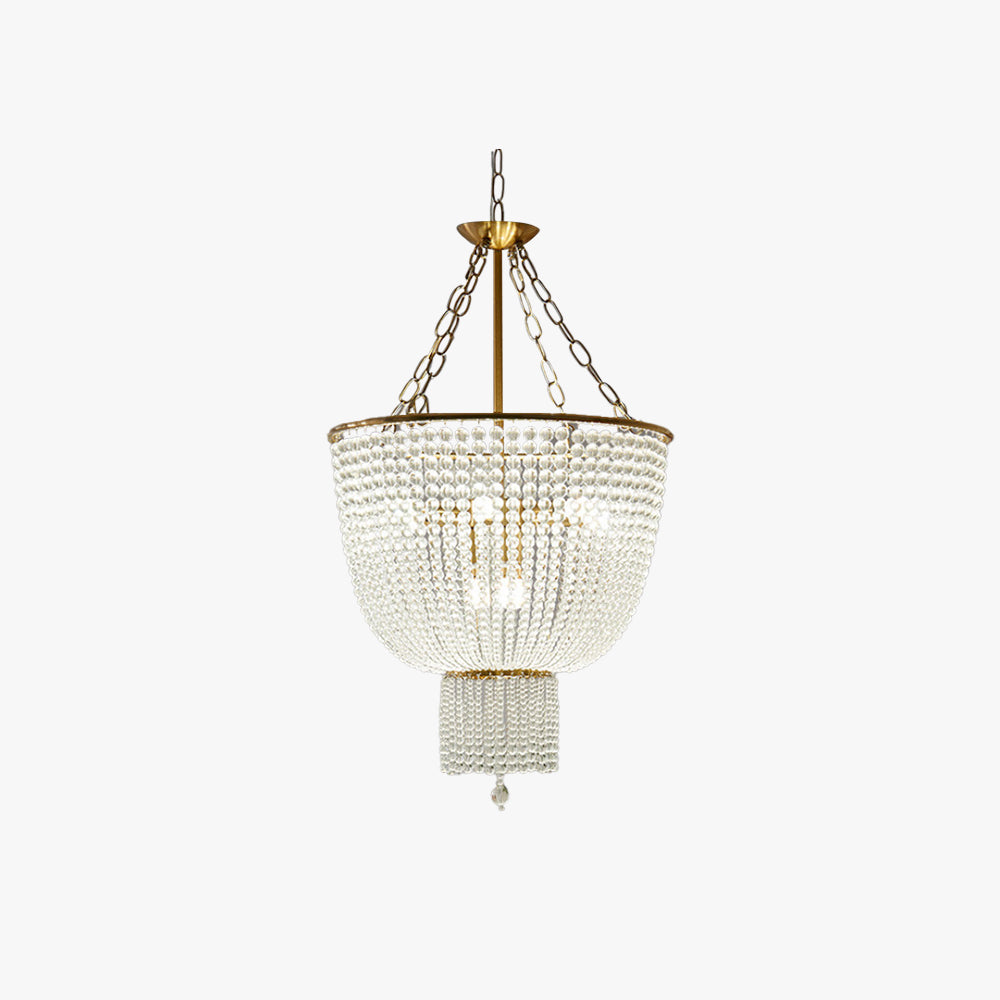 Silva Modern LED Chandelier Gold Crystal Living Room/Bedroom