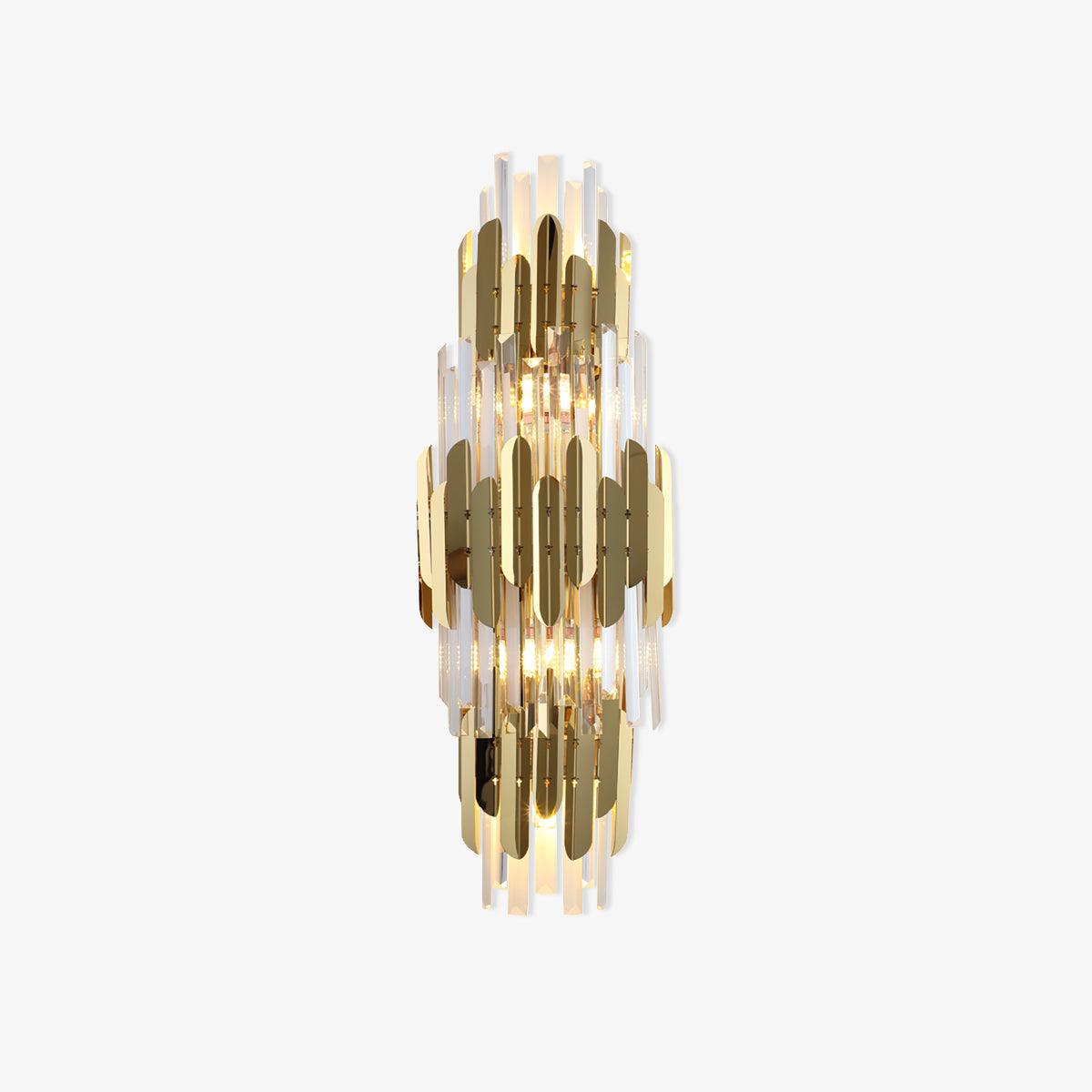 Abrahamson Nordic Art Trois Couches Cristal Luminaire Mural - Neutralighting