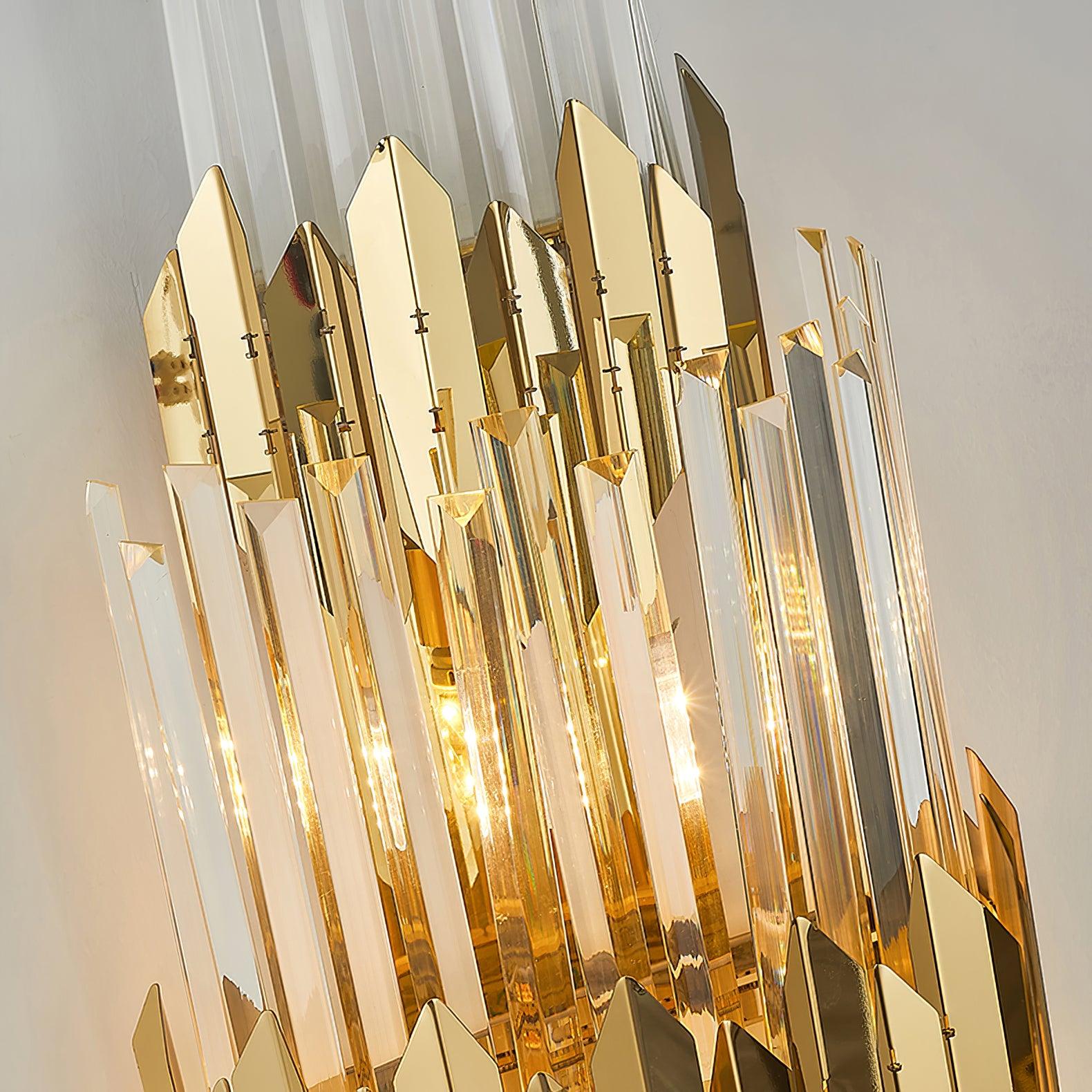 Abrahamson Nordic Art Trois Couches Cristal Luminaire Mural - Neutralighting
