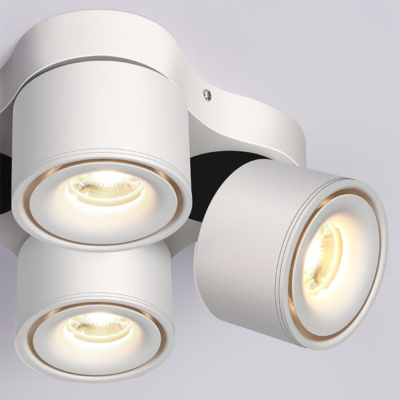 Nylaeara Three-heads Rotating Folding Ceiling Lamp - Letslighting