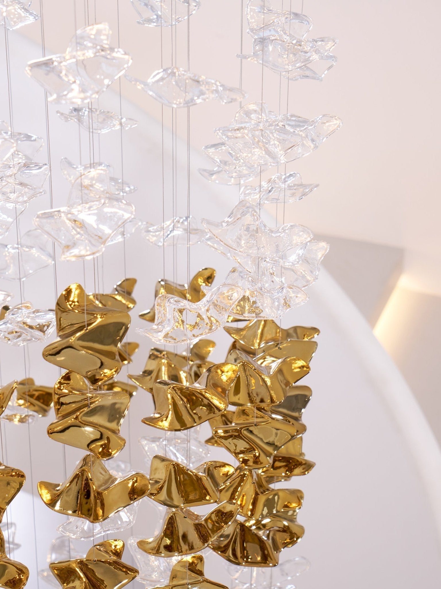 Vecarisra Luxury Tidal Art Glass Pendants Lamp - Letslighting