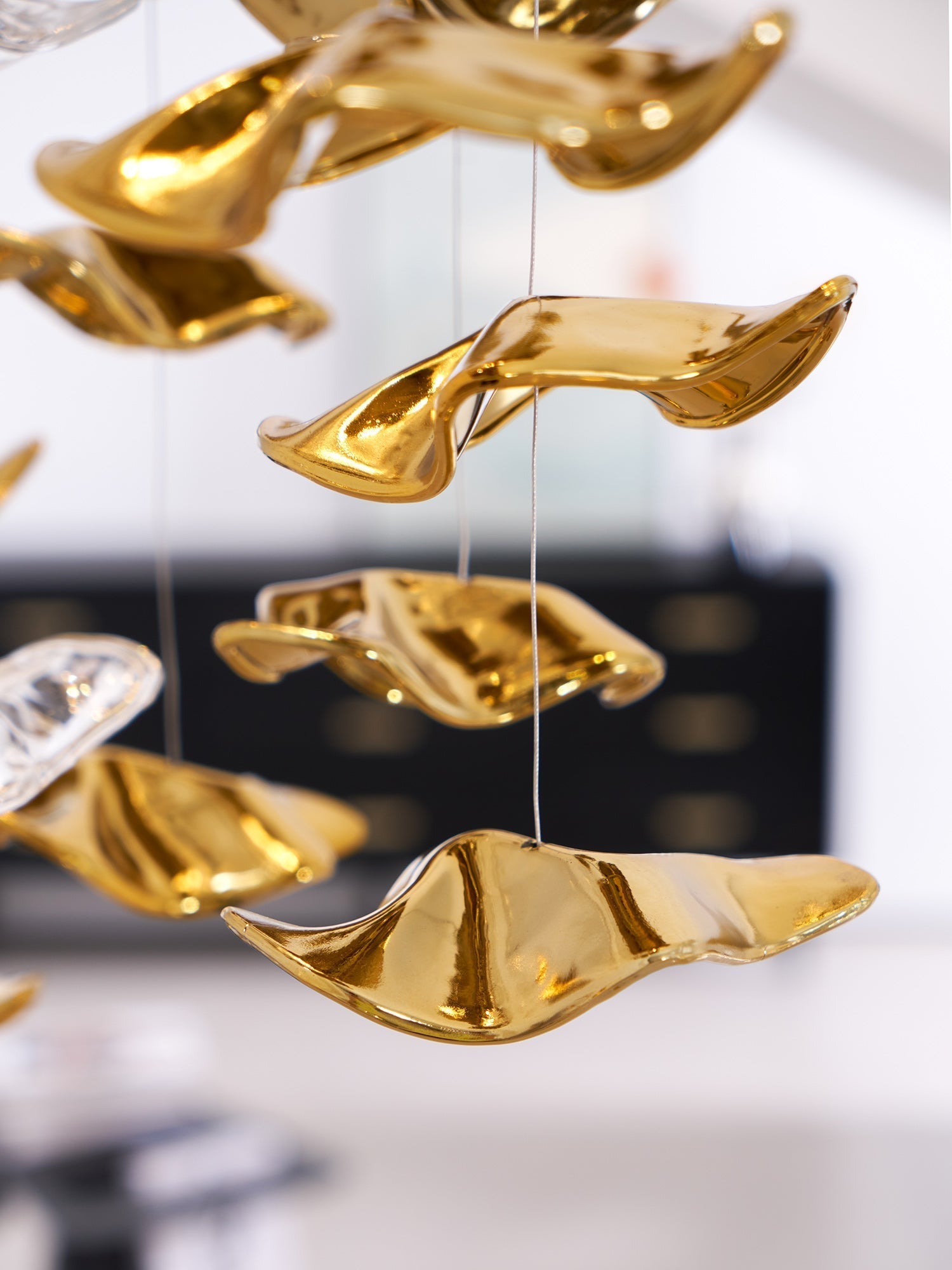 Vecarisra Luxury Tidal Art Glass Pendants Lamp - Letslighting