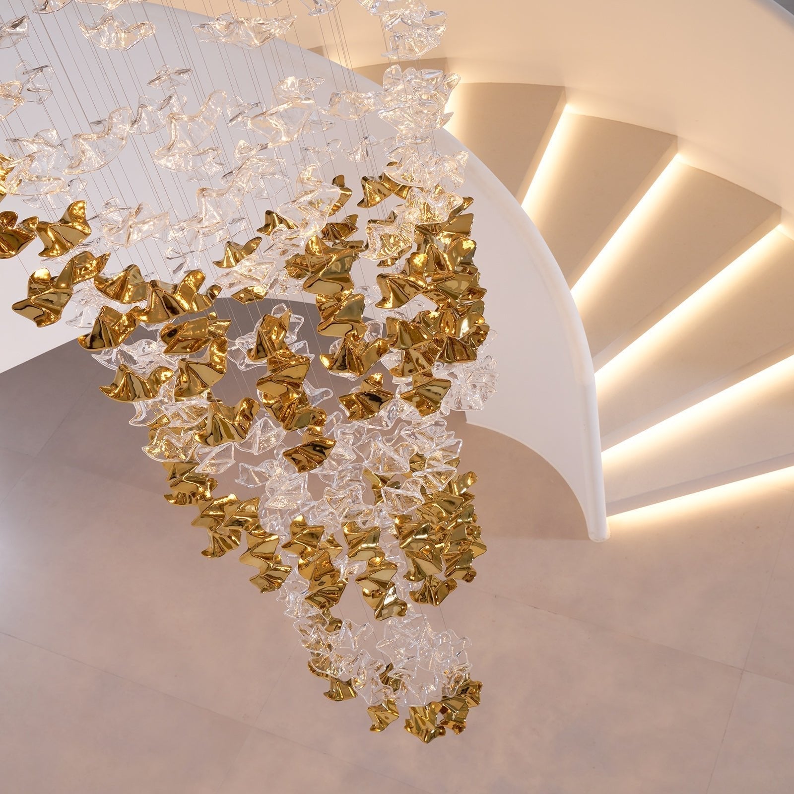 Vecarisra Luxury Tidal Art Glass Pendants Lamp - Letslighting