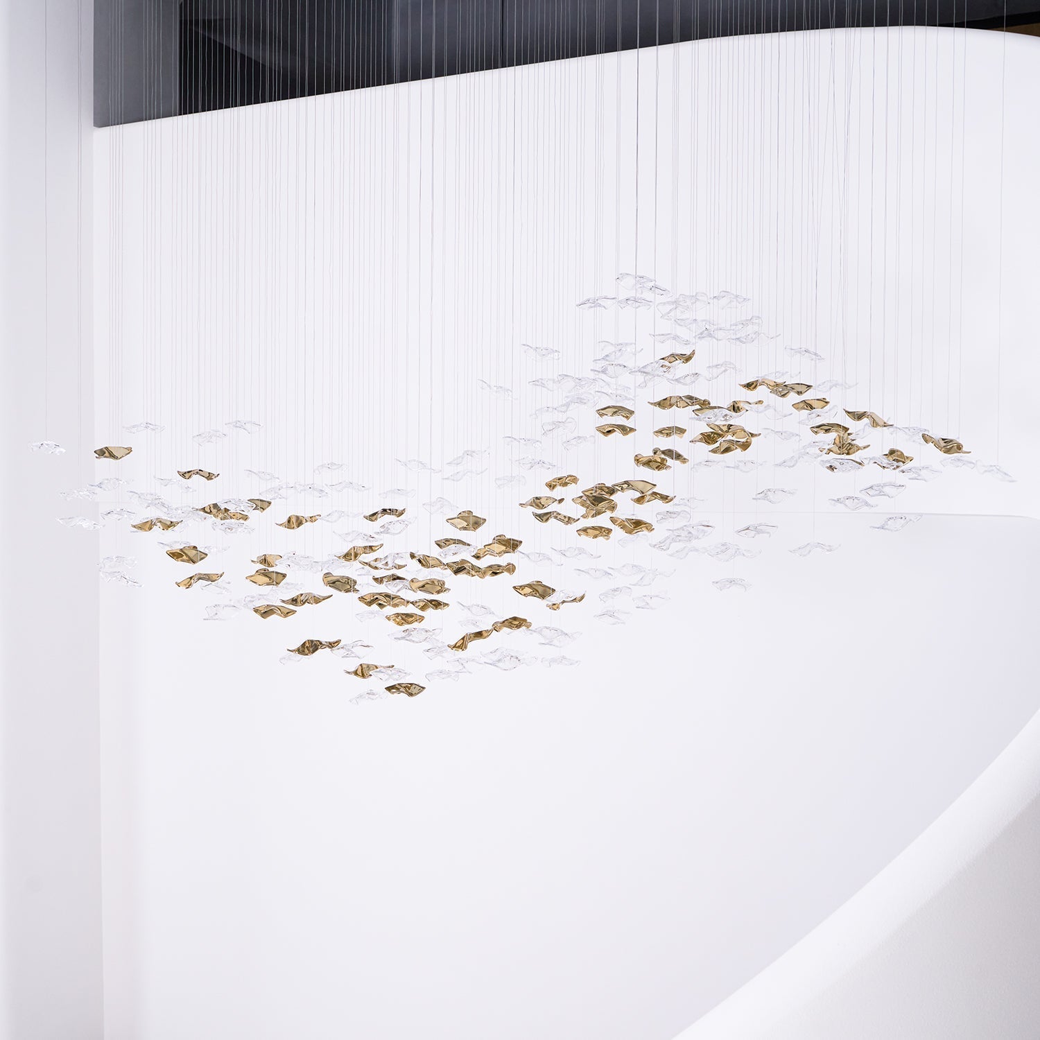 Vecarisra Luxury Tidal Art Glass Pendants Lamp - Letslighting