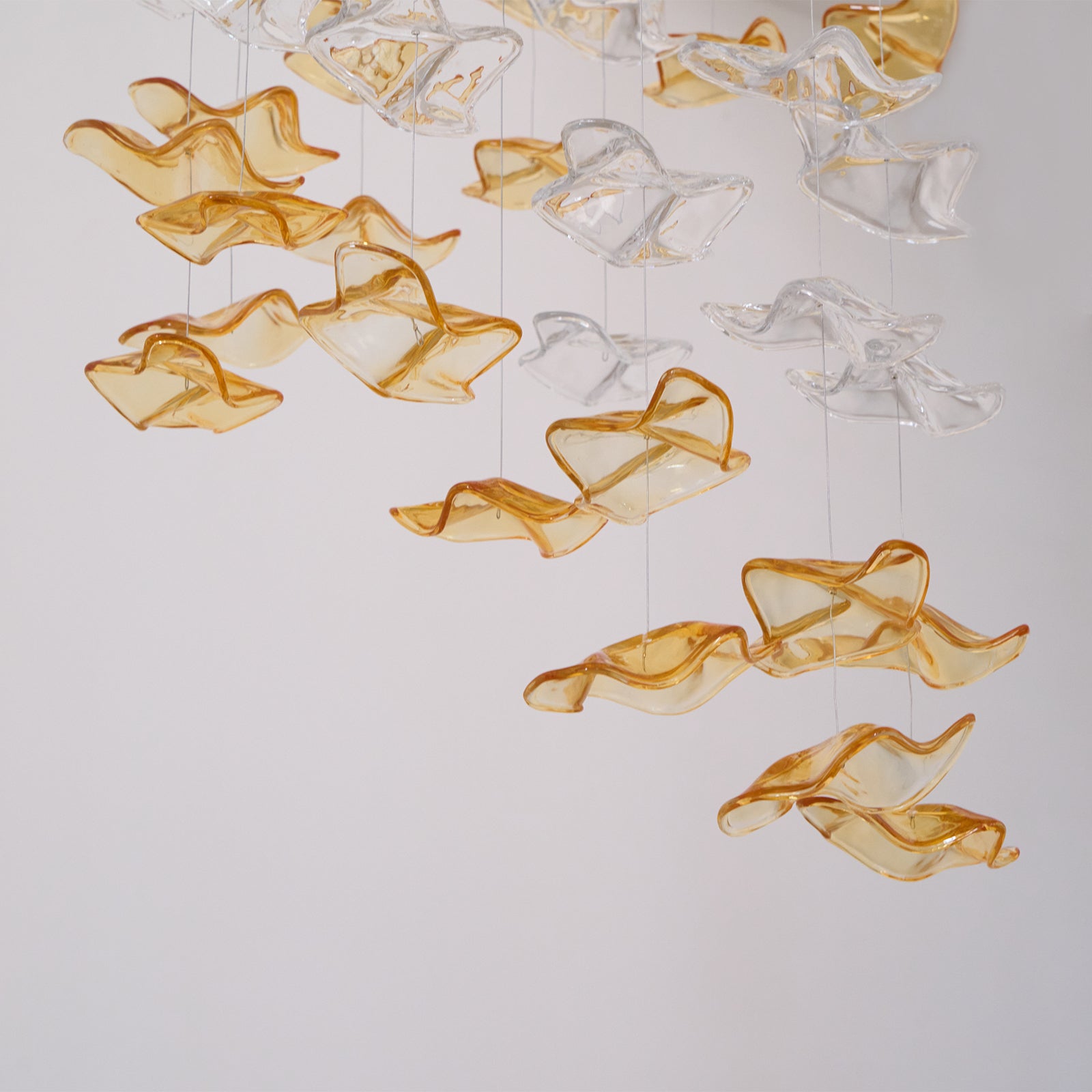 Vecarisra Luxury Tidal Art Glass Pendants Lamp - Letslighting