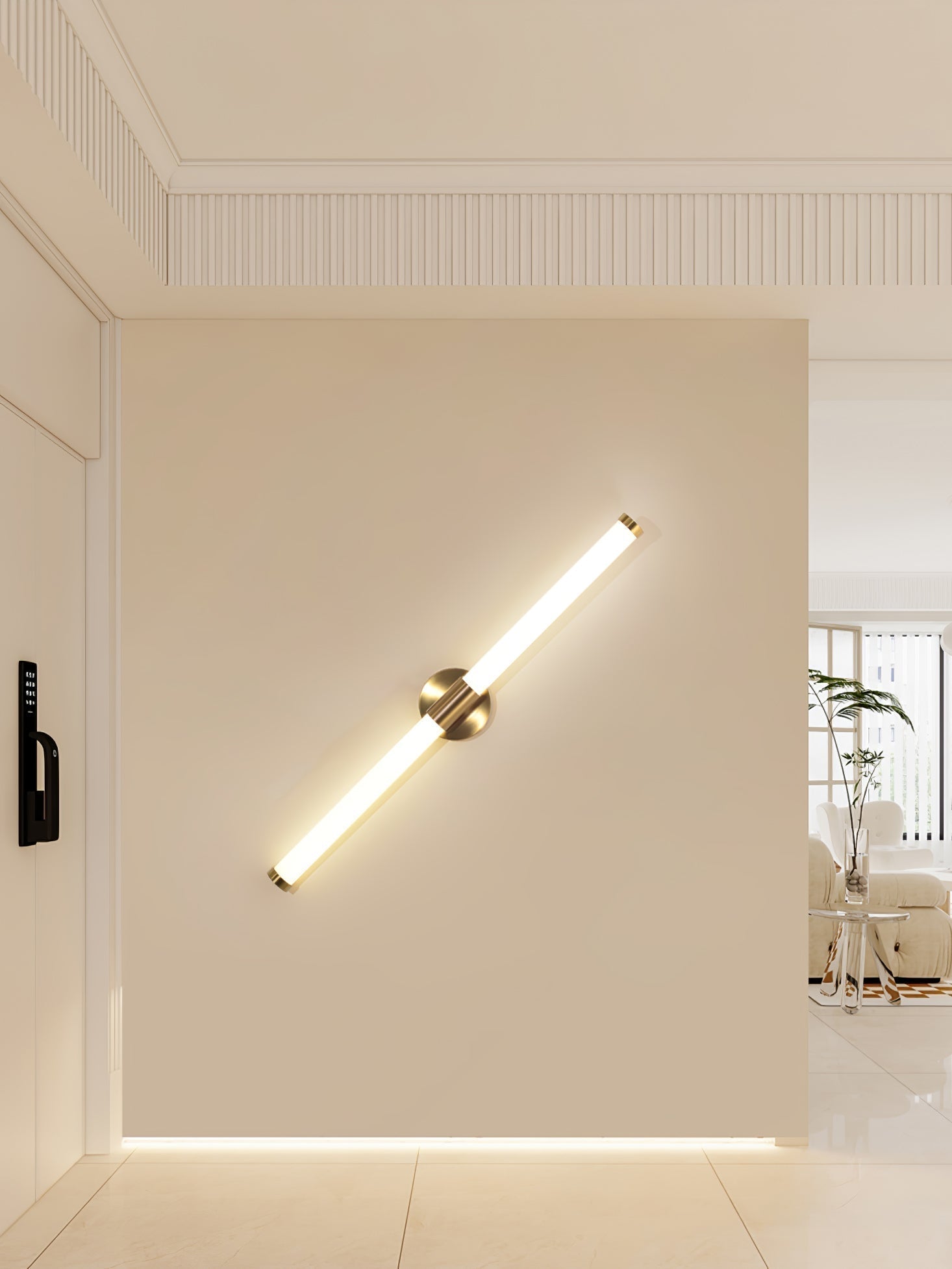 Cecarir Applique Murale LED Linéaire Art Tubo - Neutralighting