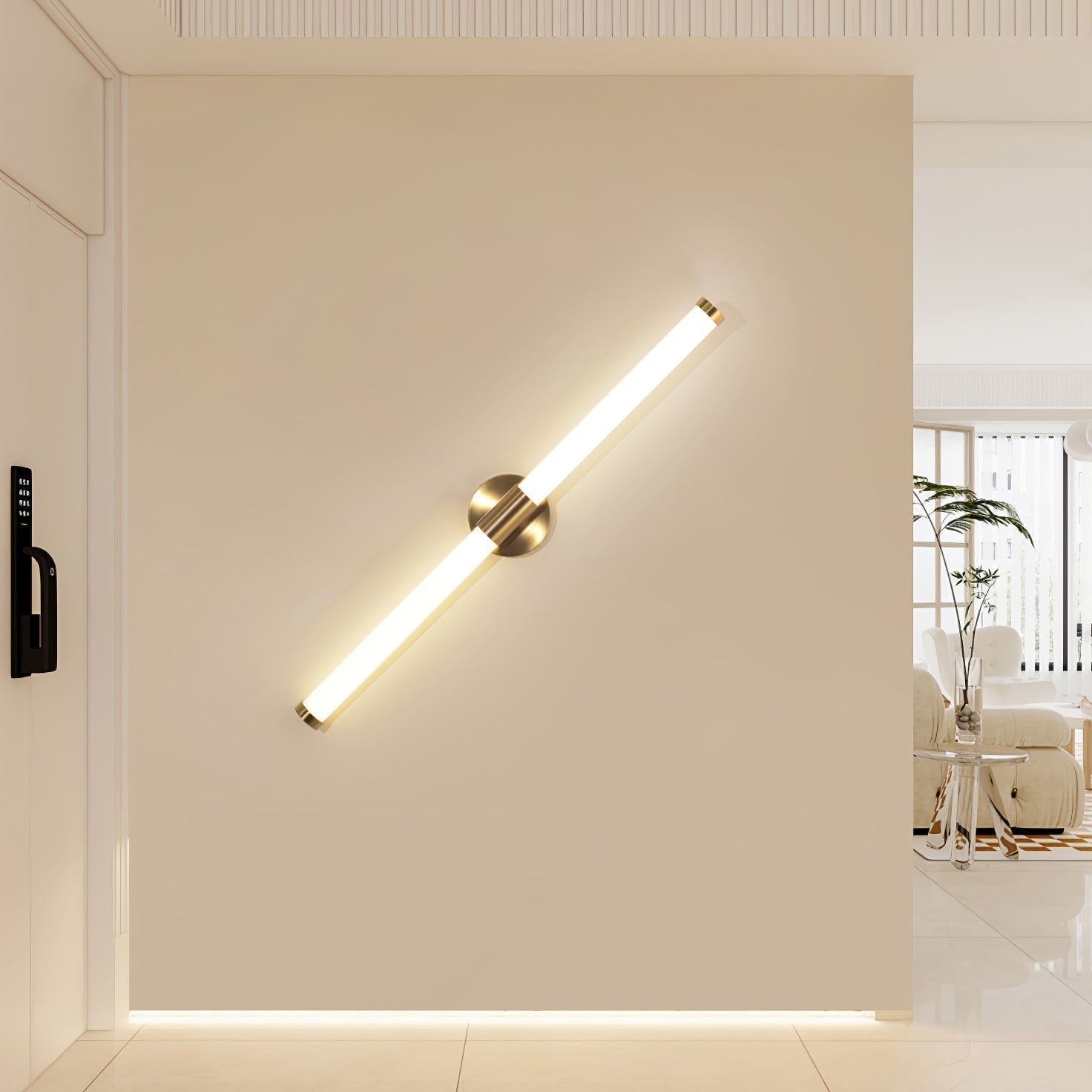 Cecarir Applique Murale LED Linéaire Art Tubo - Neutralighting