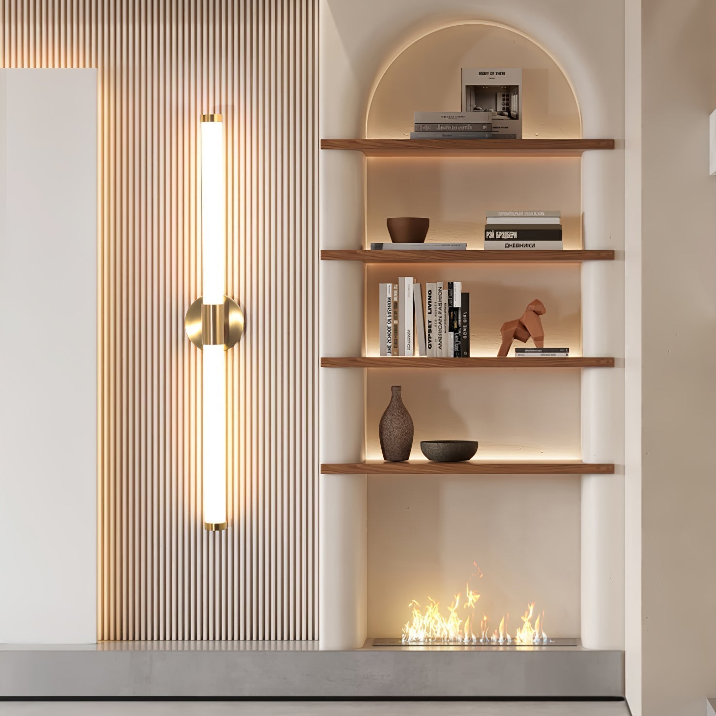 Cecarir Applique Murale LED Linéaire Art Tubo - Neutralighting