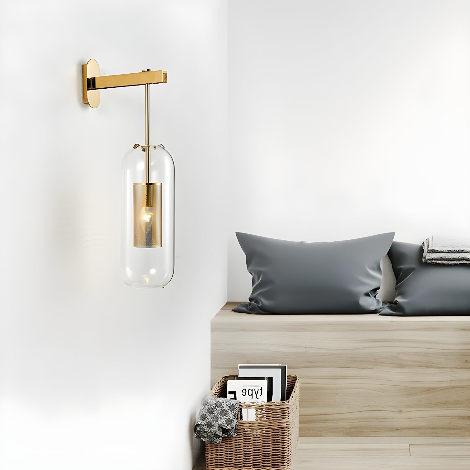 Evan Applique Murale en Verre Art Nordic Premium - Neutralighting