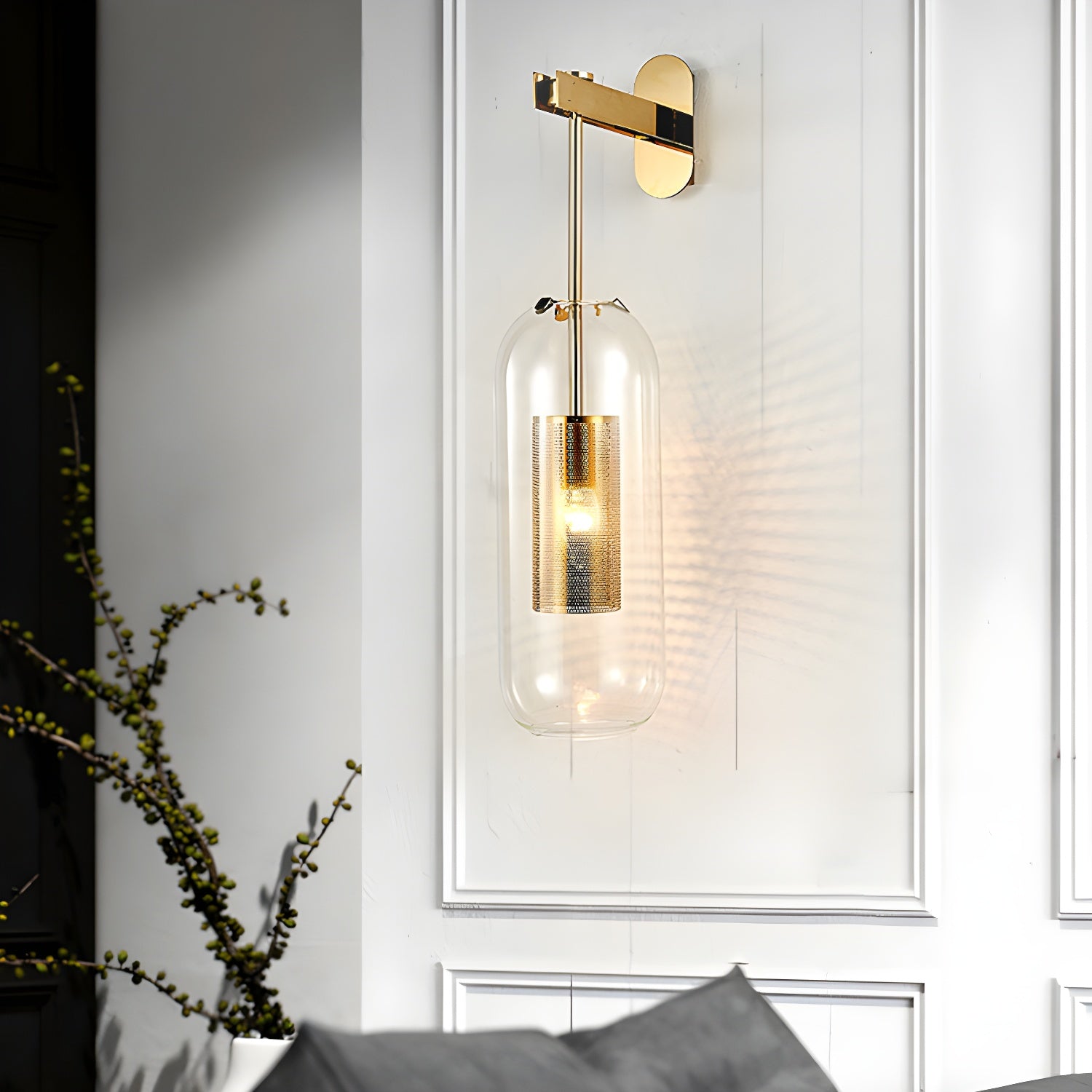 Evan Applique Murale en Verre Art Nordic Premium - Neutralighting