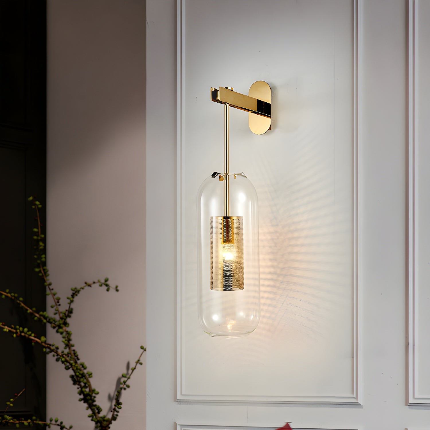 Evan Applique Murale en Verre Art Nordic Premium - Neutralighting