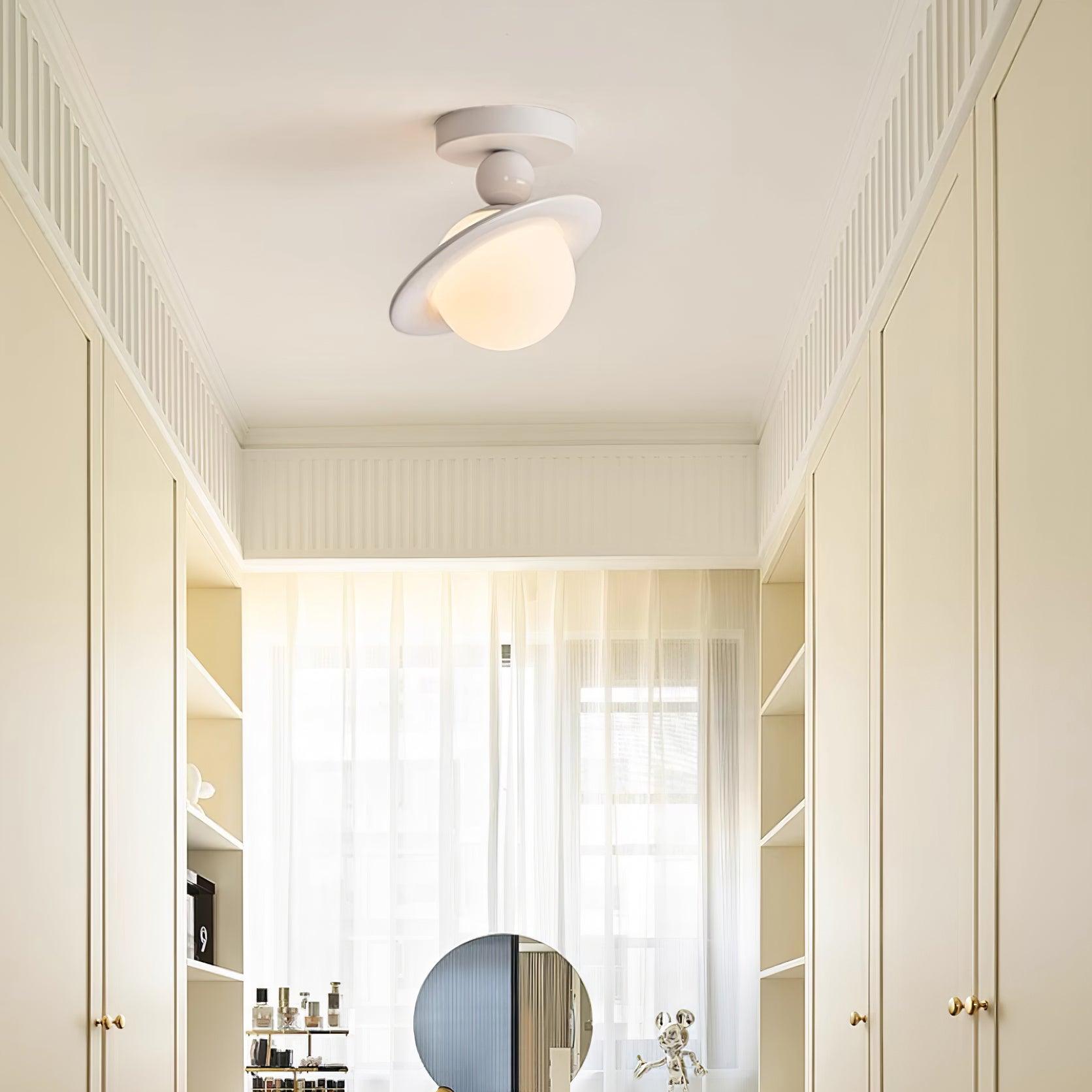 Pivoro Red and White Ceiling Light - Neutralighting