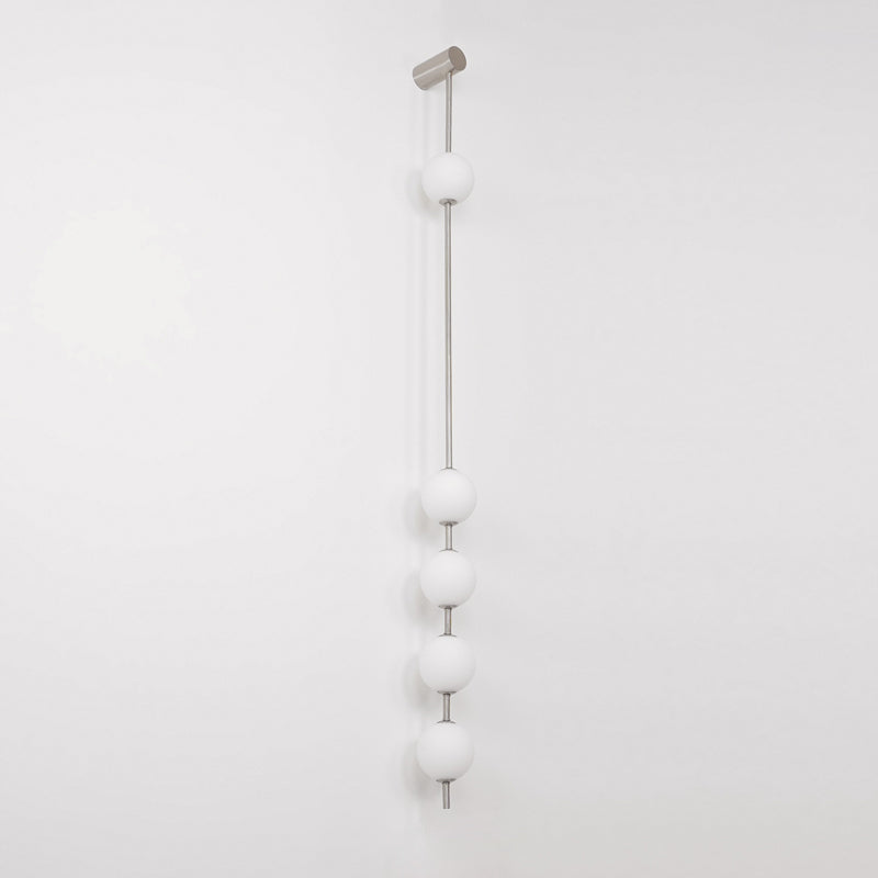 Lustra Wall Lamp Vertical Balls Brass - Letslighting