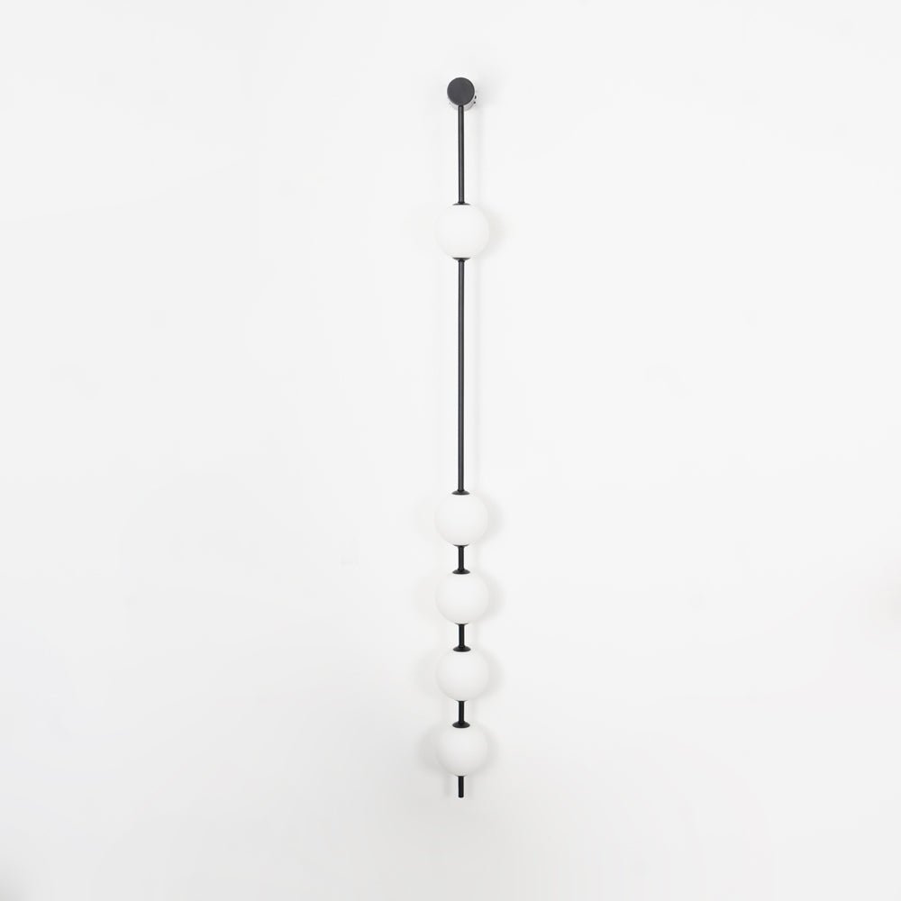Lustra Wall Lamp Vertical Balls Brass - Letslighting