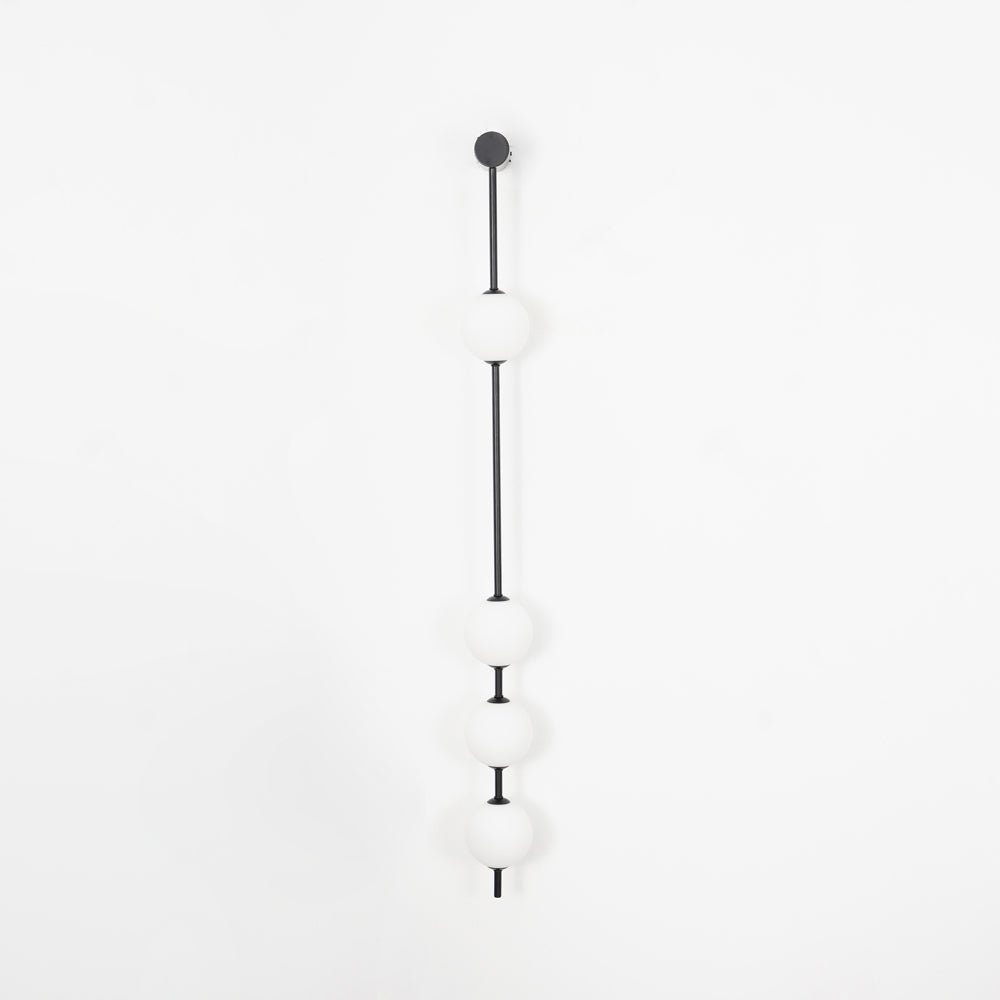 Lustra Wall Lamp Vertical Balls Brass - Letslighting