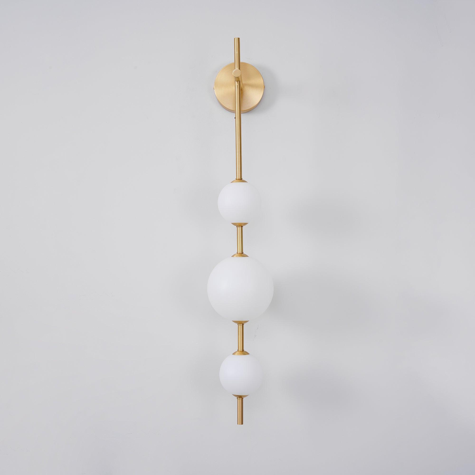 Ilraeia Vertical Globe Plug-in Wall Lamp - Neutralighting