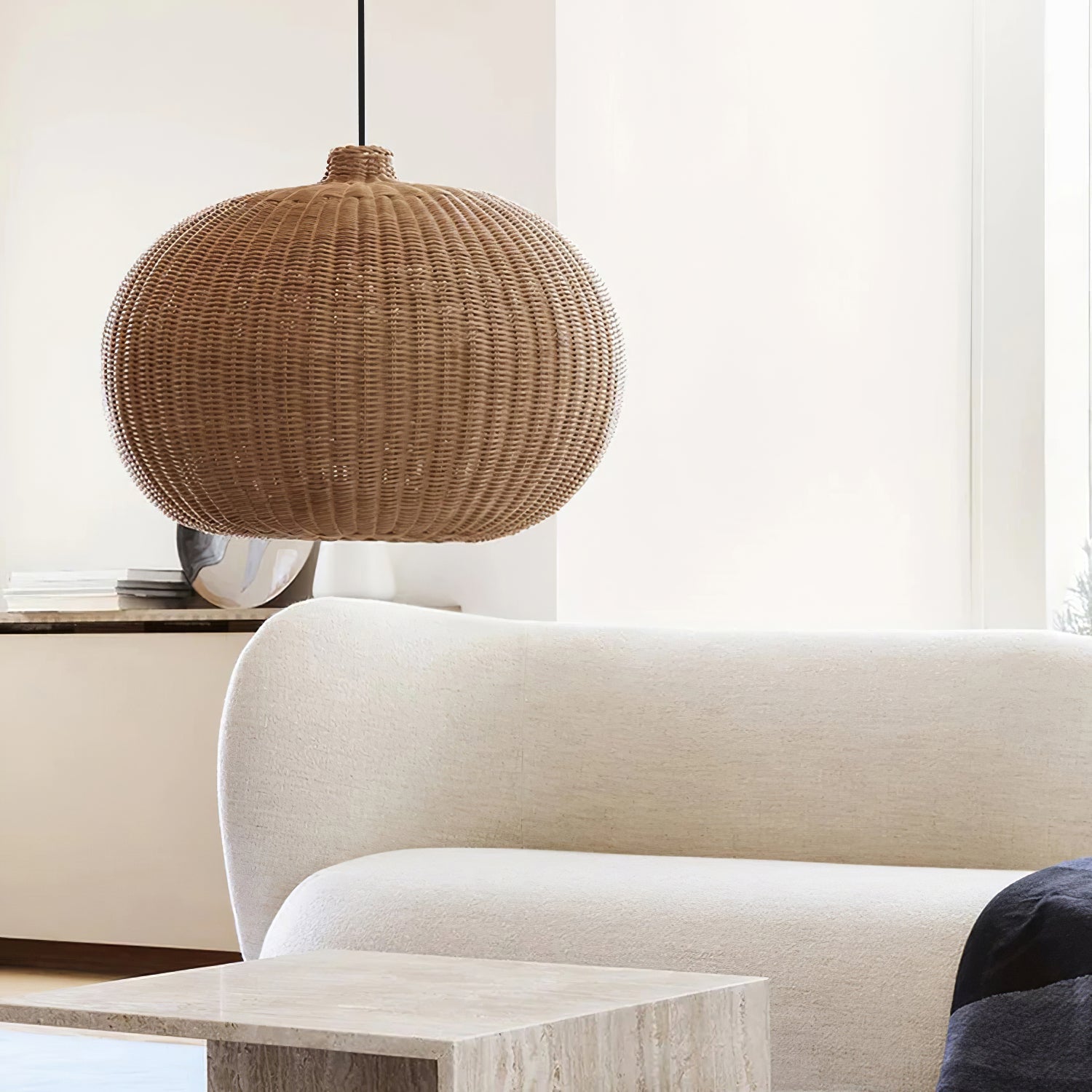 Savana Rattan Pendant Light - Letslighting