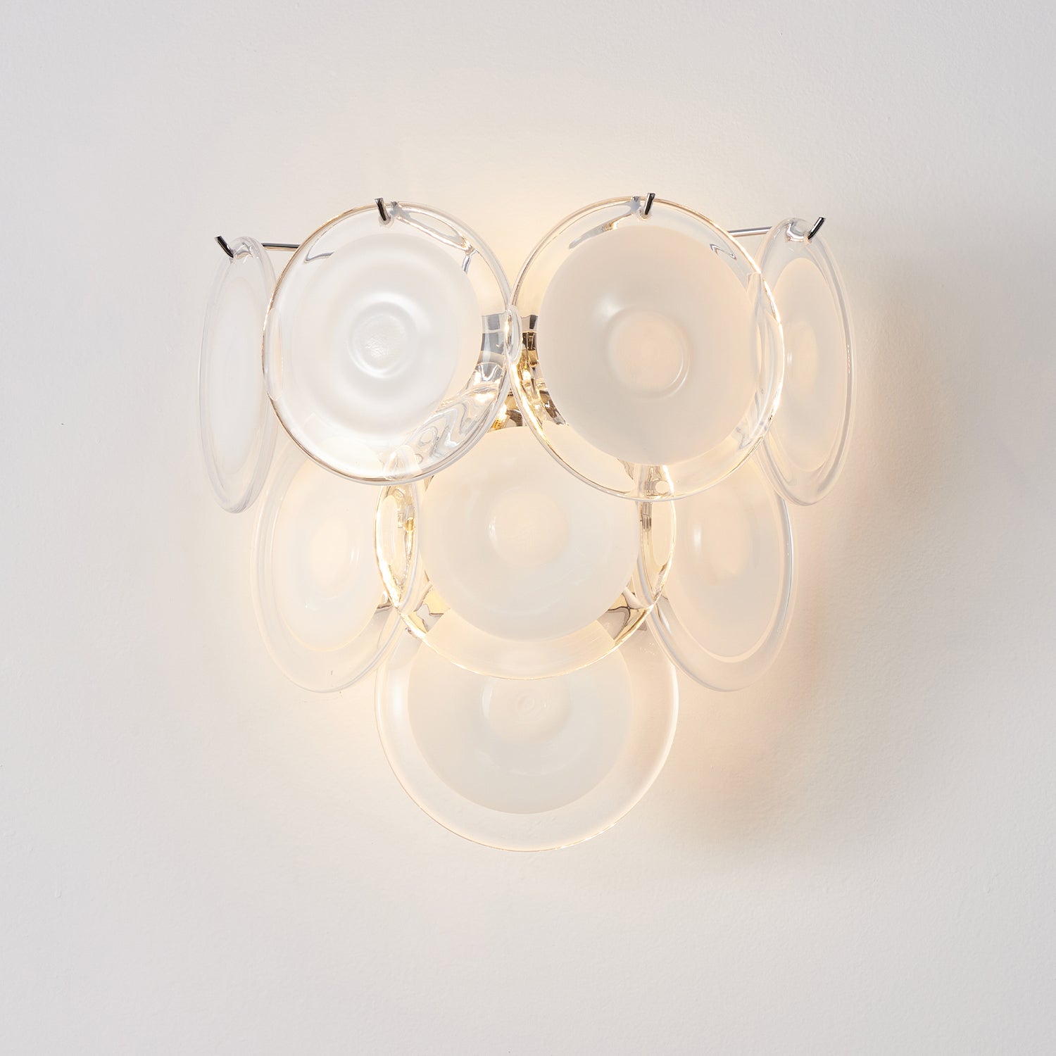 Vivelle Wall Light Ethereal Glass Petal - Letslighting