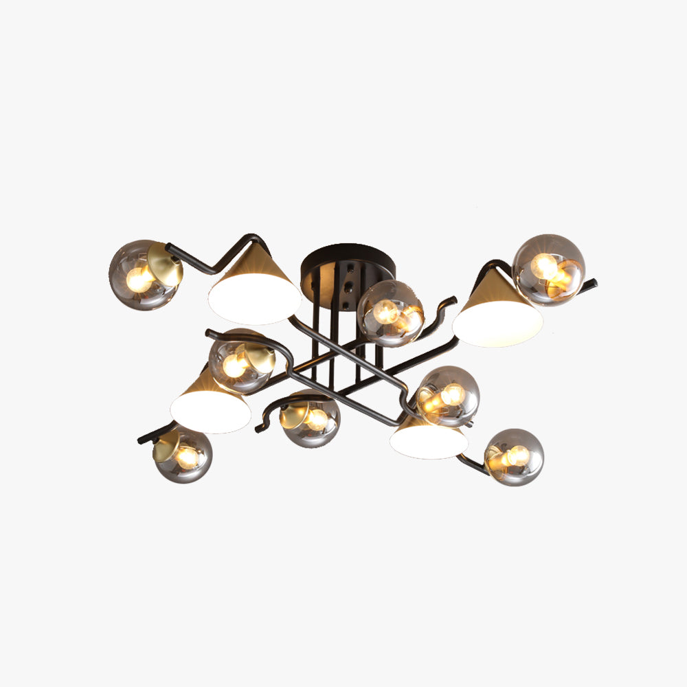 Arisha Design LED Flush Mount Ceiling Light Bedroom/Living Room