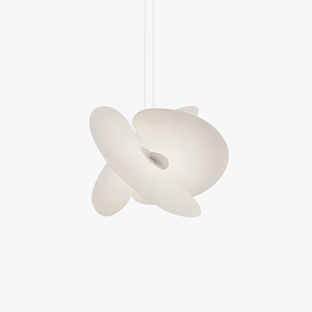 Ritta Chandelier White Nordic Creative Fabric  Living Room Dining Room