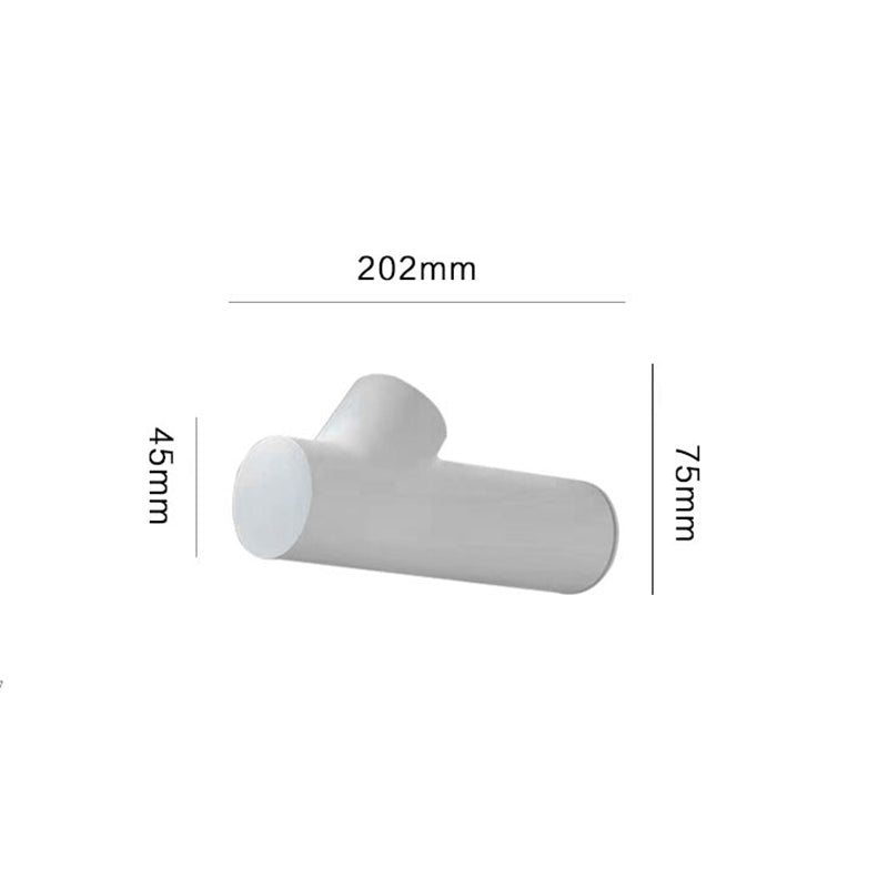 Ray Modern Waterproof Outdoor Wall Lighting, White & Black