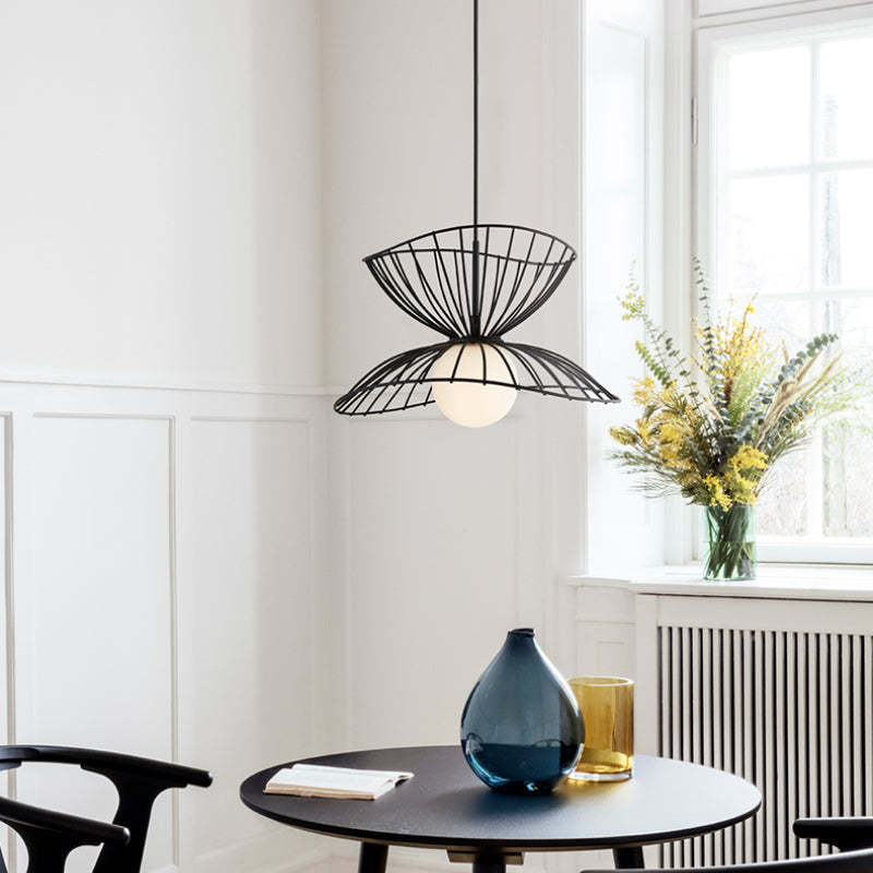 Ritta Pendant Light Modern, Metal, Gold/Black, Kitchen Island