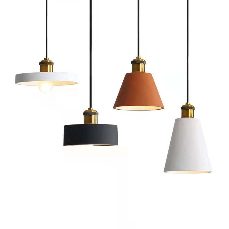 Aria Art Deco Minimalist Monochrome Pendant Light