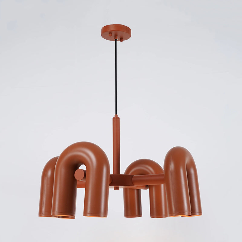 Arisha Modern Pendant Light Linear with 3 U-Shaped Light