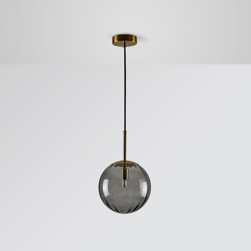 Valentina Modern Pendant Light Clear Bubble Gradient, Glass