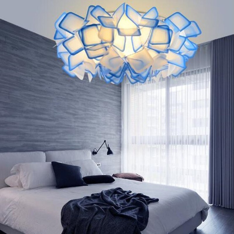 Arisha Modern Multicolour Decorative Flower Acrylic Pendant Light