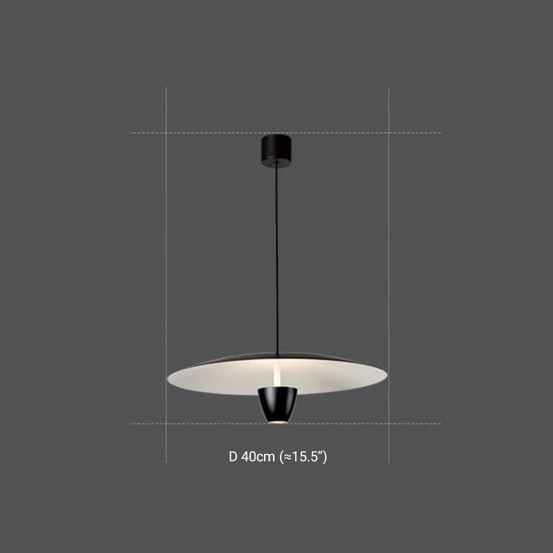 Arisha Modern Nordic  Cluster  Pendant Light, Black  Hat Shape
