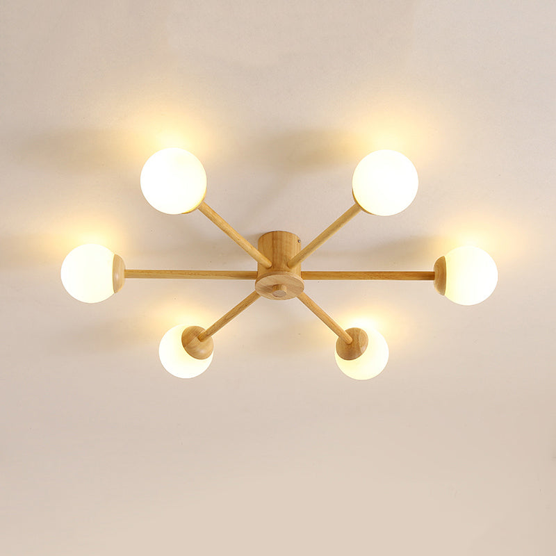 Muto Ceiling Light, Dimmable 6/8 Head