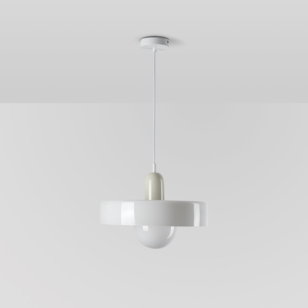 Valentina Vintage LED Glass Pendant Light, Multicolor