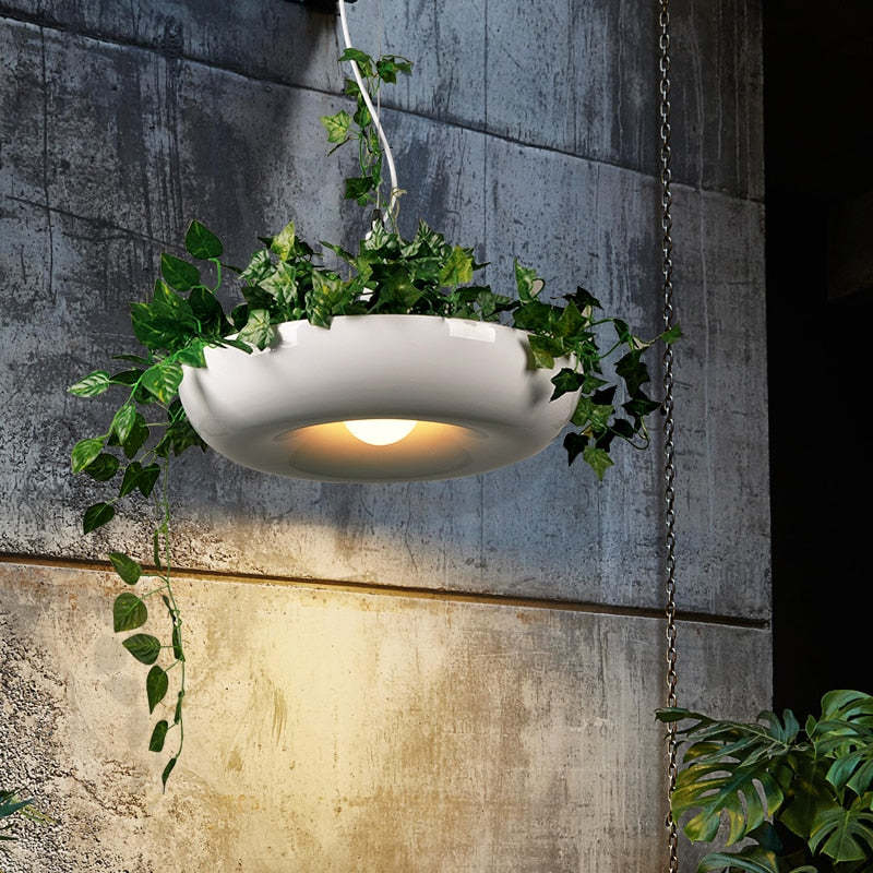 Ritta Modern Metal Lacquer Round Pendant Light