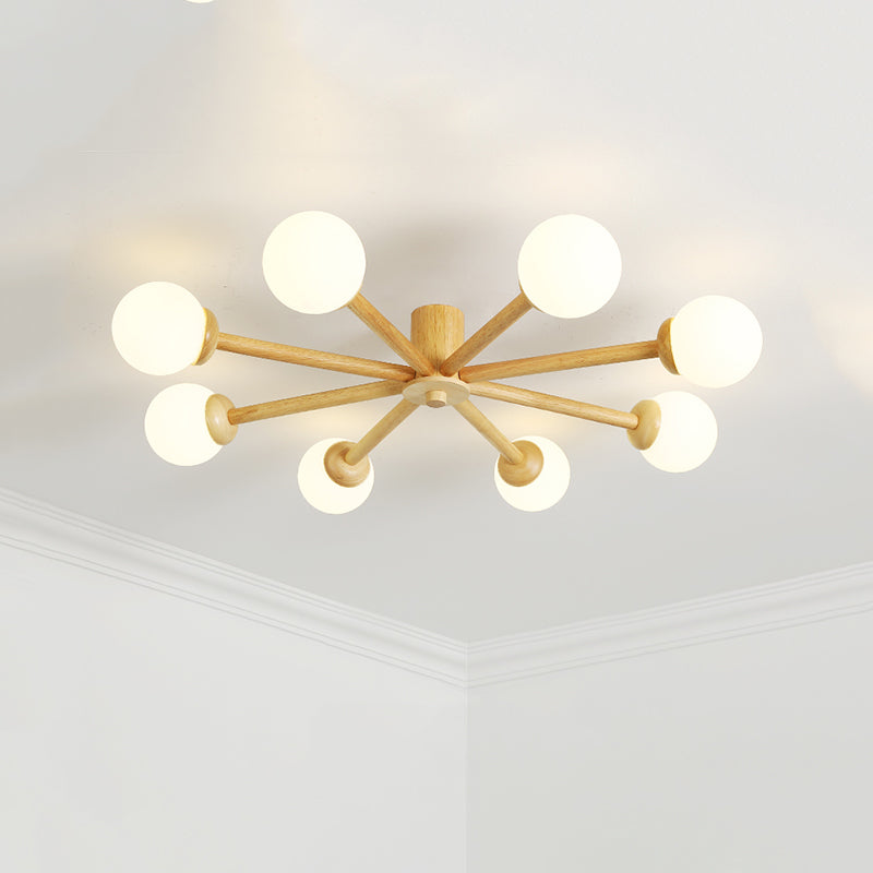 Muto Ceiling Light, Dimmable 6/8 Head