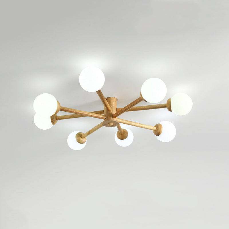 Muto Ceiling Light, Dimmable 6/8 Head
