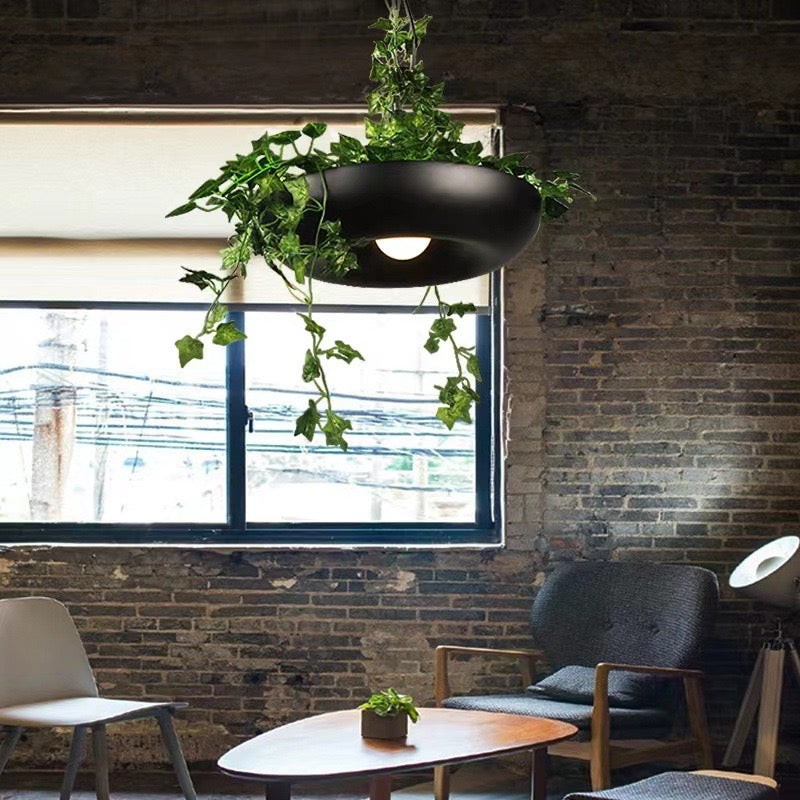 Ritta Modern Metal Lacquer Round Pendant Light
